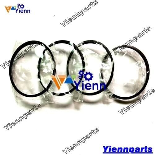 4D84 4D84E Piston Ring Set For Komatsu Excavator Forklift Diesel Engine Repair Parts
