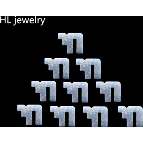 50PCS/Lot 10x12MM Opal Hay Jewelry Working Stud&Drop Earrings/Necklaces For Women Op18 Synthetic Opal Hay Pendant