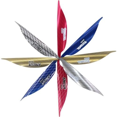 50pcs 1.75inch Arrow Feather DIY Spiral Vanes Arrow Feather Hunting Training Shooting Bow And Arrow Accessories