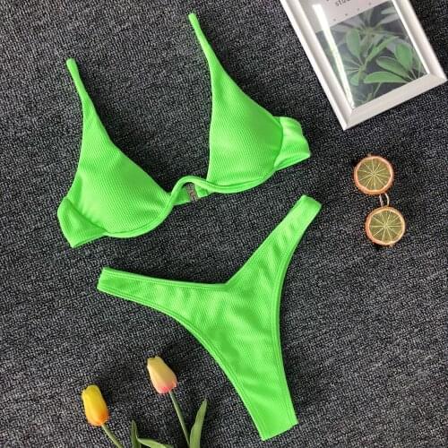Anibol Striped Swimwear