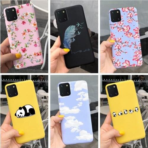 For Samsung Galaxy Note 10 Lite Case SM-N770F Soft Slim Cute Cartoon Cover For Samsung Note10 Lite Galaxy S 10 Lite G770F Bumper