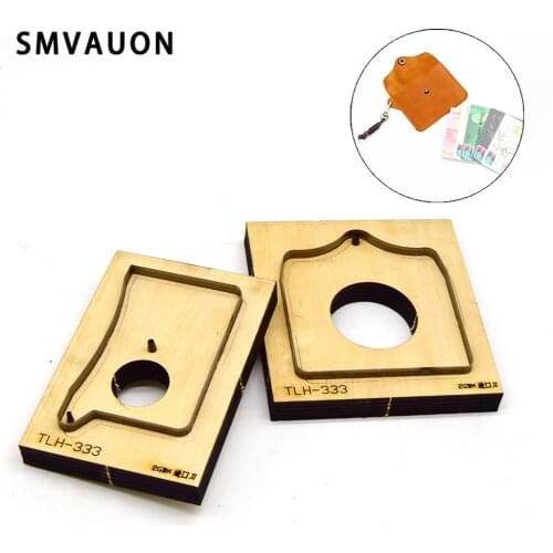Wooden Die Cutting Diy 2020 Simple Clasp type Card bag coin purse Dies Fille Scrapbooking Suitable For Die-cutting Machines