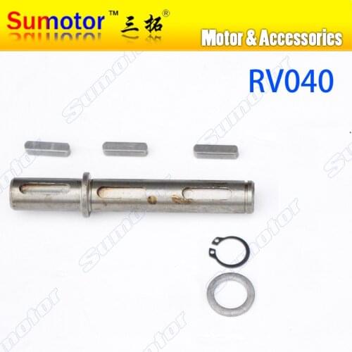 Diameter 18 mm Output 40 mm, Lenght 128 mm worm turbo gear box single output shaft spindle, for GW80170 NMRV040