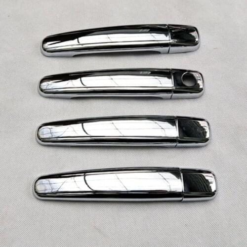 For Peugeot 307 2001 - 2014 Chrome Car Door Handle Cover Trim Car Styling auto accessories