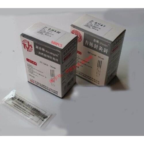 Acupuncture needle single use disposable sterile acupuncture needle with tube needle 500pcs/pack free shipping