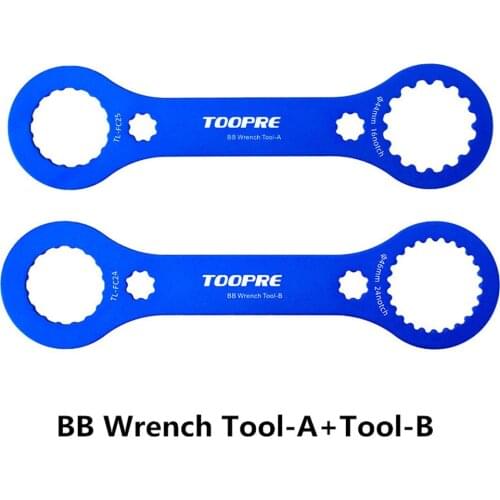 Aluminum Alloy BB Wrench Bottom Bracket Remover Bike Cycling Repair Tools Portable Waterproof Cycling Elements for TOOPRE