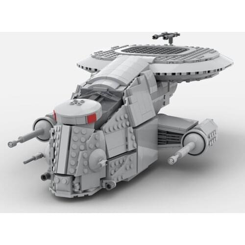 MOC Interstellar Scene Fight Fighter MAF Mechanized Assault Spaceship Building Blocks Airship Bricks Education Toy Children Gift