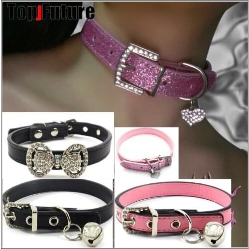 Japanese Sweet Lolita gothic Harajuku ins soft girl JK Lorita sweet and lovely bell bling bling heart Choker earth cool collar