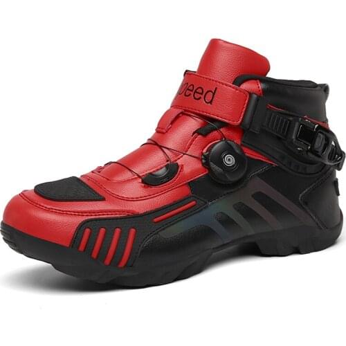 Men Motorcycle Shoes Outdoor Cycling Shoes Professional Outdoor Locomotive Shoes Plus Size 47