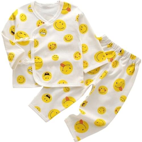 Baby Boy Girl Clothes Infant Toddler Sleepwear 100% Organic Cotton Modal Pyjama Soft Baby Pajamas for Newborn 0-6