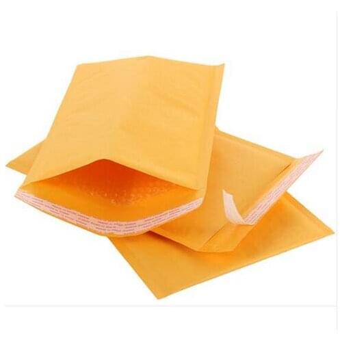 Wholesale 50pcs 13X15cm Small Manufacturer Kraft bags bubble mailers padded envelopes paper mailer MAILING bag