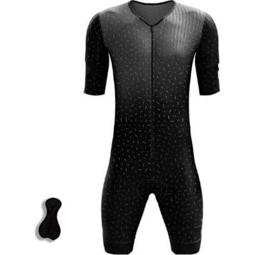 Wholesale Mans Custom Team Cycling Clothing Design Professional Cycling Jersey Triathlon Jumpsuit , Running Clothing Jumpsuit
