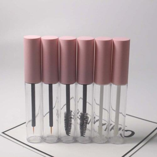 50pcs DIY Lip Gloss Plastic Containers Empty transparency Lipgloss Tube Eyeliner Eyelash Container Mascara Split Bottle