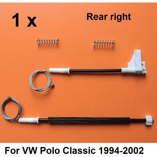 For VW Polo Classic 1994-2002 Window Regulator Repair Kit Rear Right Door