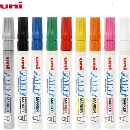 6 Pcs/Lot Mitsubishi uni PX-20 paint pen MITSUBISHI paint pen for vehicle tire