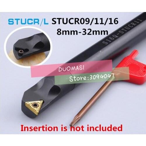 S08K-STUCR09 S10K-STUCR09/11 S12M-STUCR09/11 S16Q-STUCR11/16 S20R-STUCR16 S25S-STUCR16/11 S32T-STUCR16 8mm-32mm CNC lathe tools