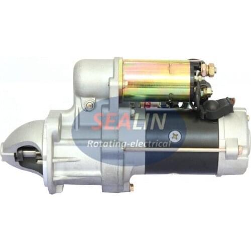 Starter for SK120 Engine 4D95/4BD1/4BC2 starter 8970298630 8970298631 8970298633 8970298634 JCB 71424400 71425200 71429900