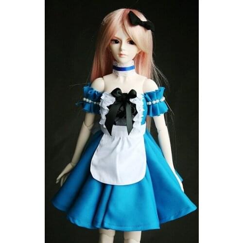 [wamami] 247# Alice Blue Dress/Shirt/Suit For 1/4 MSD 1/3 SD DZ AOD BJD Dollfie