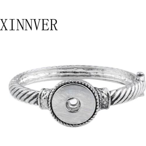 2017 Bohemian Watches Women Jewelry One Direction Pulseras Vintage 18mm Metal Snap Button Bracelet