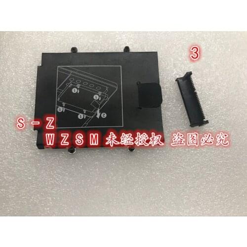 New For original HP EliteBook Folio 9470M 9480M HDD SSD Hard Disk Drive SATA Adapter connector Interposer w/ bracket caddy screw