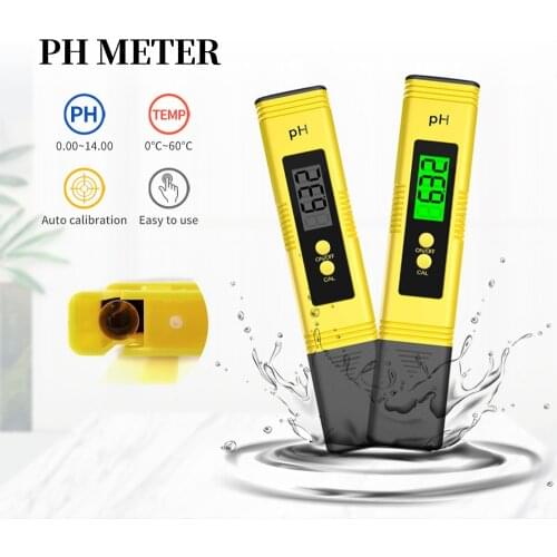 Digital PH Meter Acidity Tester Accuracy 0.01 PH Tester Aquarium Pool Water Quality Measure Wine Urine Automatic Calibration 22