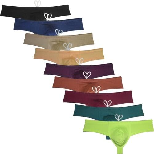 Mens Cheeky Swimwear Skimpy Briefs Brazilian Bikini Hot Swimsuit Mens Swim Briefs