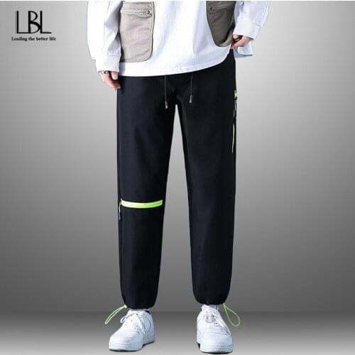 Mens Casual Loose Joggers Pants Streetwear 2021 Man Harem Pants Hip Hop Trousers Male Fashion Harajuku Trousers Sweatpants New