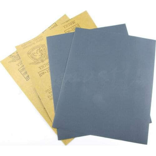Wet And Dry Sandpaper 320 - 3000# Grit Starcke Abrasive Waterproof Paper Sheets