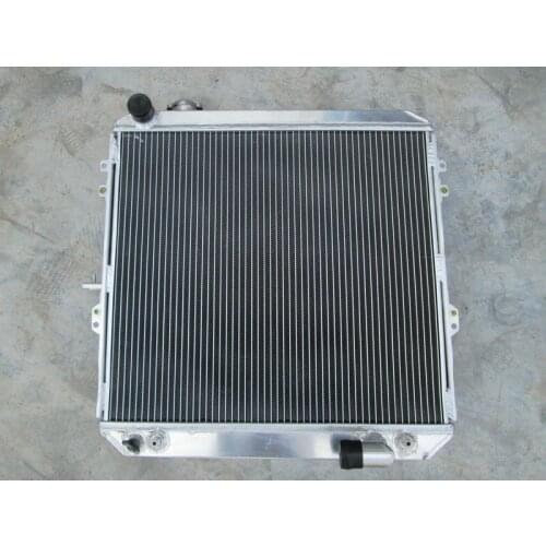 Custom 62MM 3 ROW for Toyota HILUX LN106 LN111 Diesel 1988-1998 AT/MT Aluminum Radiator 88 89 90 95 96 97 98
