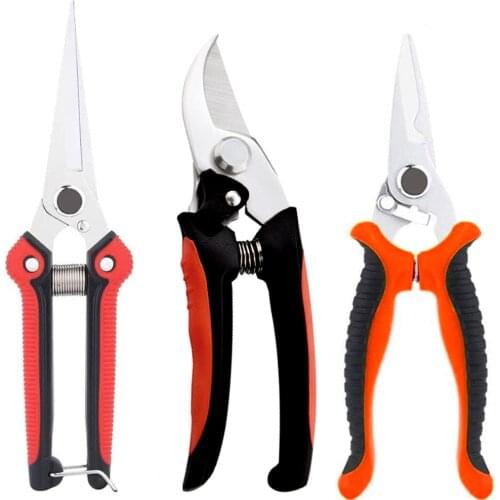 Professional Pruning Shears Stainless Steel Garden Shears for Plants Shrubs Bushes Scissors Plant Trimming Plants Secateurs
