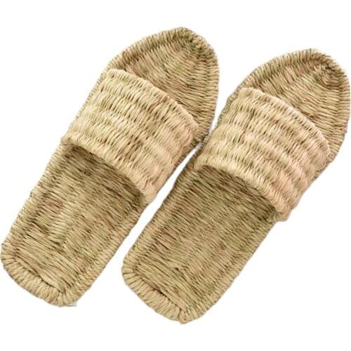 Jarycorn Best Selling Factory Direct Sales Straw Sandals Shoes for Men and Women Wear Outside and Inside