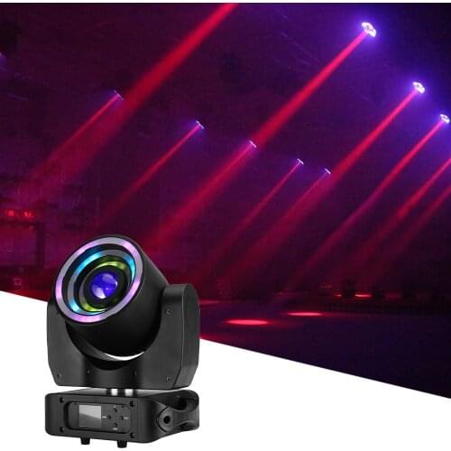 40W LED RGBW Beam Wash Moving Head Light DMX512 Stage Professional Zoom Spot Light For DJ Disco Wedding Xmas led Music Party
