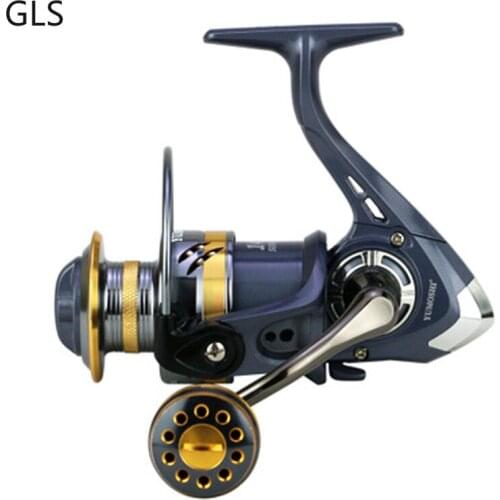 GLS High Quality New KS 2000-7000 Series Spinning Fishing Reels 5.2:1 Gear Ratio Carp Fishing for Saltwater