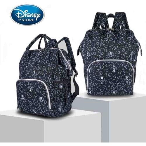 Disney Mickey Mouse Women Diaper Bag Organizer Baby Bag Backpack Nappy Bags Large Capacity Mommy Package For Stroller Design