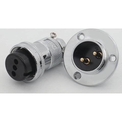 ZHQCN DF25 25M GX25 Road Circular Connector 2 3 4 5 6 7 8 10 12 Pin Waterproof Quick Automotive Electrical Adapter Panel Mount