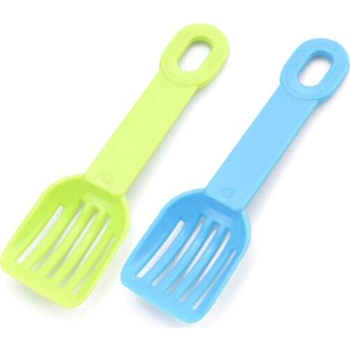 1/2PCS Hamster Litter Scoop Creative Plastic Hamster Scooper Small Animal Scooper Small Litter Scoop Waste Scooper Pet Product