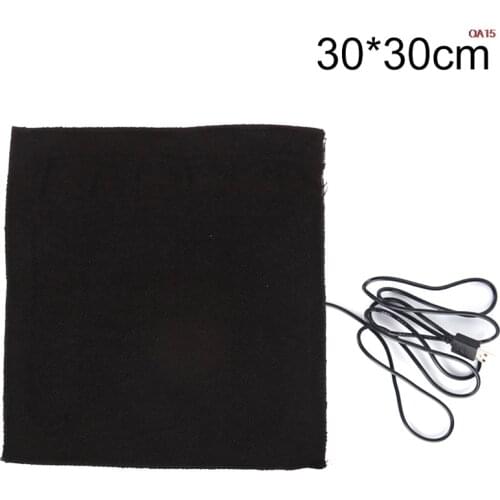 1Pcs Large 30 X 30cm/ 15 X 20cm/10 X22cm USB Warm Carbon Fiber Heated Pads New Arrival