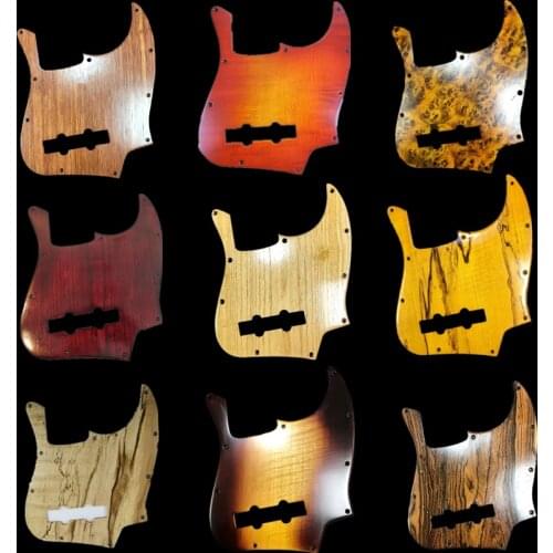 10-Hole Contemp J Bass Pickguard fit USA/Mex JAZZ Bass J Bass in 14 Colours