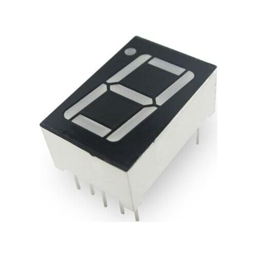 10PCS 0.56inches 7 Segment 1 Digital LED Display Super Red Common Cathode