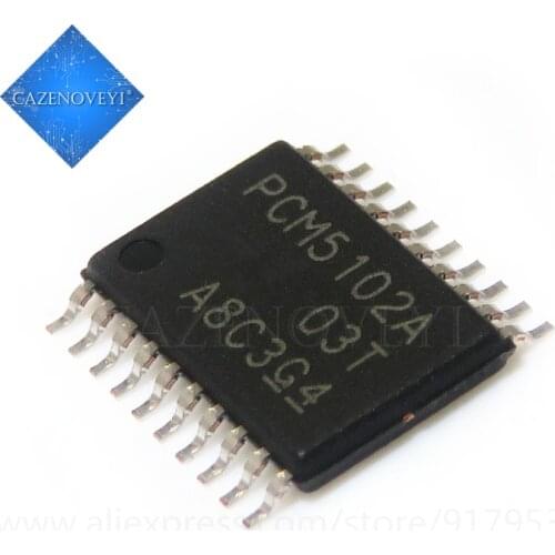 2pcs/lot PCM5102APWR PCM5102APW PCM5102A PCM5102 TSSOP-20 In Stock