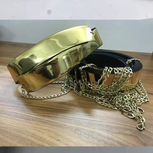 2020 New Female Metal Wide Waistband Golden Womens Belt Waist Chain Skirt Coat Dress Accessories Luxury Chain Women Belt