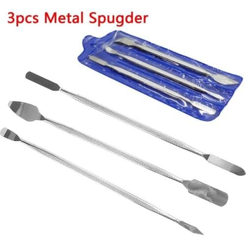 3 PCS Universal Metal Spudger Professional Disassemble Repair Opening Pry Tool Kit For iPhone iPad Laptop Opening Pry Hand Tool