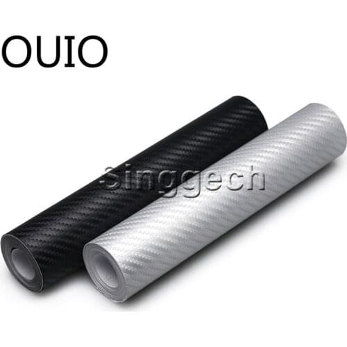 30X127cm 3D Carbon Fiber Vinyl Car Sticker Auto For BMW E39 E60 E90 E36 F30 F10 X6 X1 E87 m Mini Cooper Countryman R56 R55 F55