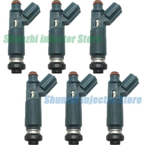 6pcs Fuel Injector Nozzle For Toyota Corolla 98-00 1.8L 23250-22010 23209-22010 23250 22010 23209 22010 2325022010 2320922010