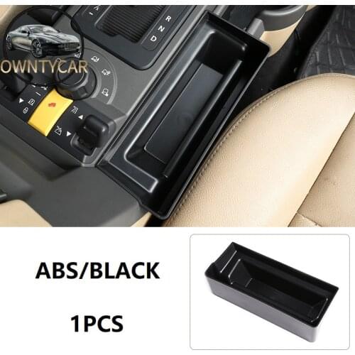 1PCS Car Central Control Storage Box Decorative Frame Tirm For Land Rover Discovery 3 LR3 2004-2009 Car Interior Accessories