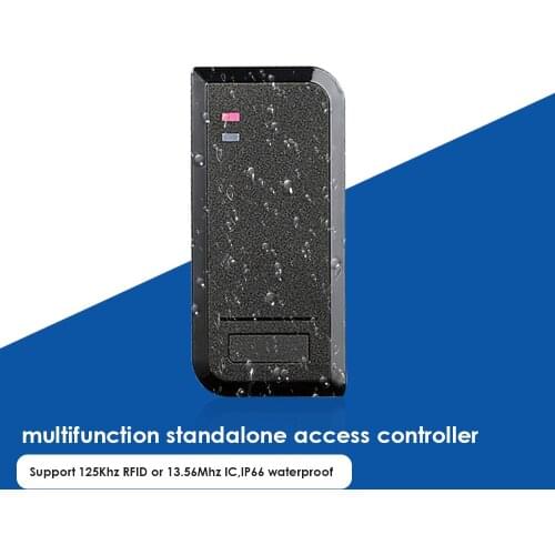 Standalone Rfid Door Access Control System Waterproof 125Khz WG Input Output User And 26-37 1000 Proximity Reader 13.56Mhz Card
