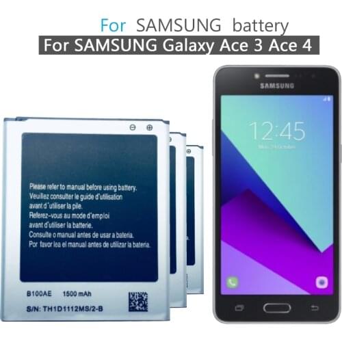 B100AE Battery for SAMSUNG GALAXY Trend 2 GT-S7898,S7270,S7392,S7390 I679,GT-S7262,SM-Z130H,SM-G318H I699i G313H G318h S7270