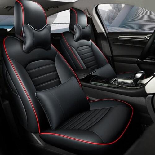 Custom car Seat Covers leather for h7 t10 led ford mondeo mk4 accesorios para auto auto accessories stickers on cars autocovers