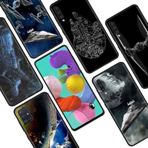 Cool Star space ship Wars Phone Case for Samsung Galaxy A51 A71 A21s A12 A31 A41 A32 A02s A11 A72 A52 A42 5G A01 A91 Cover