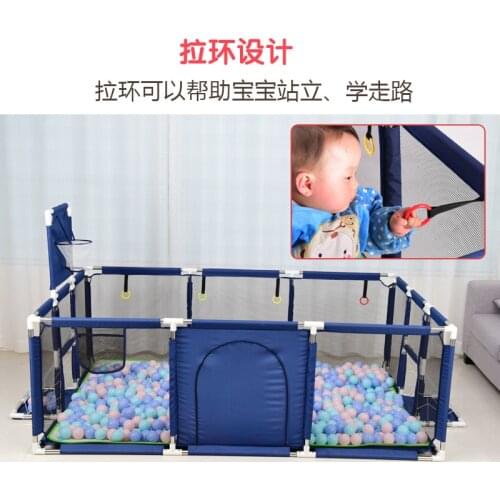 Kids Furniture Playpen for Children Dry Ball Pool Swimming Pool Safety Barriers Babys Playground Ball Park for 0-6 Years